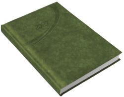 REALSYSTEM Agendă REALSYSTEM Fashion A/5 săptămânală, pagini albe, copertă verde, 2027 (5300-08)