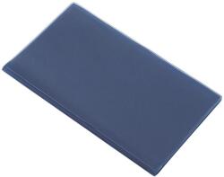 Realsystem Agendă de buzunar tip leporello REALSYSTEM, verticală, albă cu pagini albastre, 2027 (8081-04)