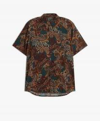 Bonprix B. p. c Férfi Ing Casual Regular Viszkóz Rövid Ujjú 49/50