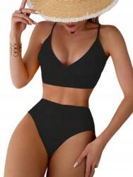 Shein Női Fürdőruha Bikini Fekete Nyári Klasszikus SL7F