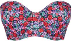 Curvy Kate Virágos Bandeau Bikini Melltartó 38E