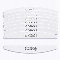  Oriva Premium Fehér félhold körömreszelő (hajó) 100/180 50 db
