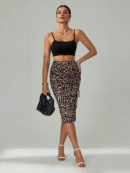 Shein Fekete Vállpántos Sima Sport Felső 34 1MA Nyárra