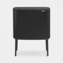 Brabantia Bo Touch 3x 11l, Inox, Matt Black (31 60 67) Cos de gunoi