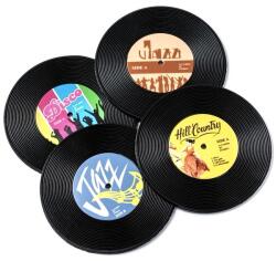 Gadget Master Set suport pahare disc vinil (4 buc)