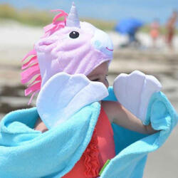 Zoocchini Prosop mare Zoocchini cu glugă Unicorn