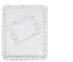 Cotton & Sweets Lenjerie de pat Simply Glamour cu umplutură - Gri deschis (65 x 50 cm) Lenjerie de pat