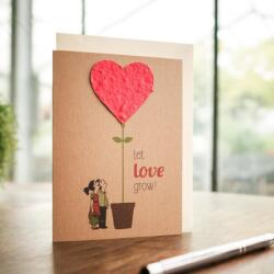 TDJ Stadtgärtner GmbH Felicitare „Let love grow