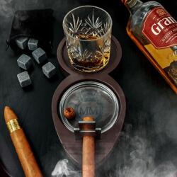 Mikamax Set de lux pentru whiskey si trabuc