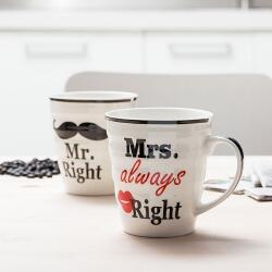 OOTB Set cani Mr Right si Mrs Always Right