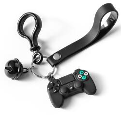Gadget Master Breloc cu consola de joc si clopotel - negru