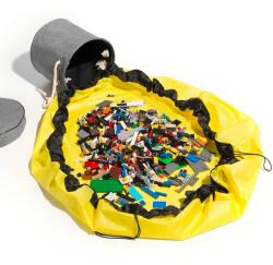 Gadget Master Cos de jucarii cu covor de joaca - galben