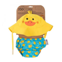 Zoocchini Set UV Zoocchini pălărioară și costum de baie Rățușcă 6 - 12 m