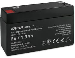 Qoltec AGM 6V 1,3Ah 53041