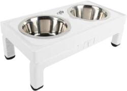 AFP All for Paws Adjustable Double Feeder cu Doua Boluri 2x750 ML - vetpet-shop