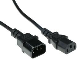 ACT Cablu de alimentare C13 - C14, 3 m, negru (AK5031)