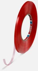 TYPEC Bandă Dublu Adezivă Transparentă tesa 4965 Originală 9 mm x 50 m, Aderență Ultra Puternică, Rezistentă la Temperaturi Înalte și UV, cu Suport PET și Liner Roșu, pentru Industrie, Auto și Bricolaj