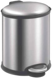 EKO Cos de gunoi cu pedala, EKO, Ellipse, 20 litri, 1 compartiment, inox (932520) Cos de gunoi
