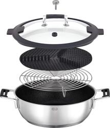 RÖSLE Oala de gatit cu aburi, otel inoxidabil, 4.5 litri, Rosle, Aroma Steamer (2.91978)