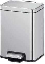 EKO Cos de gunoi cu pedala, EKO, Madison, 6 litri, 1 compartiment, inox (936106) Cos de gunoi
