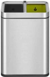 EKO Cos de gunoi, EKO, Laguna Slim, 10+10 litri, 2 compartimente, inox (908720) Cos de gunoi