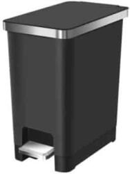 EKO Cos de gunoi cu pedala, EKO, Hana Slim, 10 litri, 1 compartiment, negru (637710N) Cos de gunoi