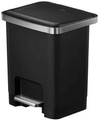 EKO Cos de gunoi cu pedala, EKO, Hana 2, 15 litri, 1 compartiment, negru (638815N) Cos de gunoi
