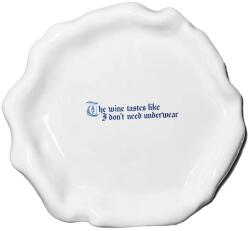 Incartato Ceramics Farfurie ceramica, Incartato Ceramics, Wine, The Issues Collection, Ø 28 cm, alb (DNWINE)