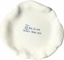 Incartato Ceramics Farfurie ceramica, Incartato Ceramics, Better, The Issues Collection, Ø 22 cm, alb (DPNOTBETTER)
