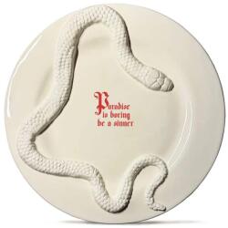 Incartato Ceramics Farfurie ceramica, Incartato Ceramics, Paradise, Ø 28 cm, ivoire (FPPARADISE)