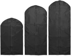 Brabantia Set 3 huse cu fermoar pentru haine, Brabantia, negru (2.1005662)