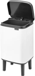 Brabantia Cos de gunoi cu picioare, 4 litri, Brabantia, Bo Hi Waste Bin, alb (2.1006639) Cos de gunoi