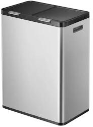 EKO Cos de gunoi push, EKO, Essential Touch, 2x30 litri, inox (917260) Cos de gunoi