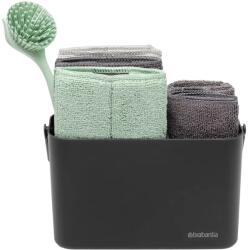 Brabantia Set de curatare bucatarie/baie, 7piese, Brabantia, SinkSide, antracit (1009458)