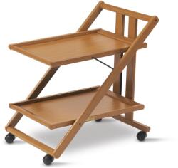 Arredamenti Italia Carucior de bucatarie pliabil, Arredamenti, Gimmy, lemn cires (A570044) Raft