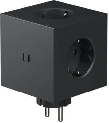 AVOLT Prelungitor cubic, AVOLT, Square 2, 3 prize, 2xUSB-C, negru (SQ2-EUFC30-WMSB)