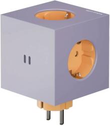 AVOLT Prelungitor cubic, AVOLT x Bauhaus-Archiv, Square 2, 3 prize, 2xUSB-C, mov (SQ2-EUFC30-WMIN1)