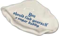 Incartato Ceramics Tava ceramica pentru bijuterii, Incartato Ceramics, Sugar, The Issues Collection, alb (JSUGAR)