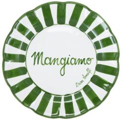 Casa Amalfi Farfurie ceramica artizanala, Ø 26 cm, Casa Amalfi, Mangiamo, colectia Tavola Felice (TFV02)
