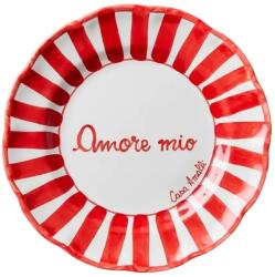 Casa Amalfi Farfurie ceramica artizanala, Ø 26 cm, Casa Amalfi, Amore mio, colectia Tavola Felice (TFR02)
