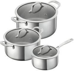 KUHN RIKON Set vase de gatit, otel inoxidabil, 3 piese, Kuhn Rikon, Allround, 37482 (37482)
