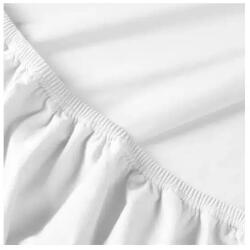 Billerbeck Cearsaf de pat Jersey cu elastic, Billerbeck, Rebeka, alb (E15CL027B) Lenjerie de pat