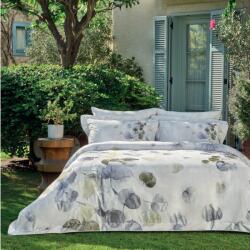 Valeron Set lenjerie de pat matrimonial premium, Valeron, 7 piese, Aceline, 100% bumbac egiptean, blue (ACELINE) Lenjerie de pat
