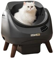 Catlink Litiera automata cu autocuratare pentru pisici cu AI integrat, Catlink, Open-X, gri (C08-G)