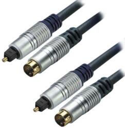  Cablu optic TOSLINK+SVHS - TOSLINK+SVHS, HT (02-7095)