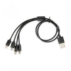 iBOX Universal 4 in 1 charging cable I-BOX USB IKUM4W1 (IKUM4W1CLR)