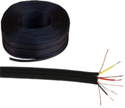  CABLU 4RCA PLAT NEGRU ROLA (KAB0202)