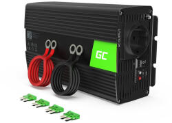 Green Cell INV08 power adapter/inverter Outdoor 1000 W Black (INV08)