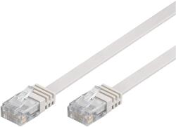 Goobay Cat5e U/UTP flat white 7, 00m (93362)