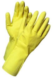 CERVA Manusi menaj din latex HS-05-001, galben (800002) - vexio